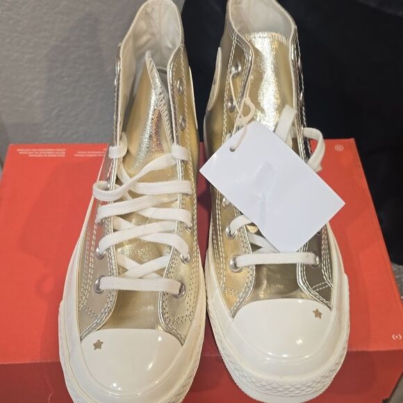 Converse Chuck Taylor All Star 70 Metallic High Top Sneaker - Picture 6 of 7